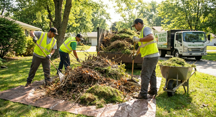 yard waste removal in Brampton - Garbage Duty services